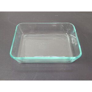 Pyrex #7210 Clear 3 Cup Casserole Baking Dish Small Rectangle 7 x 5 x 1.5 in
